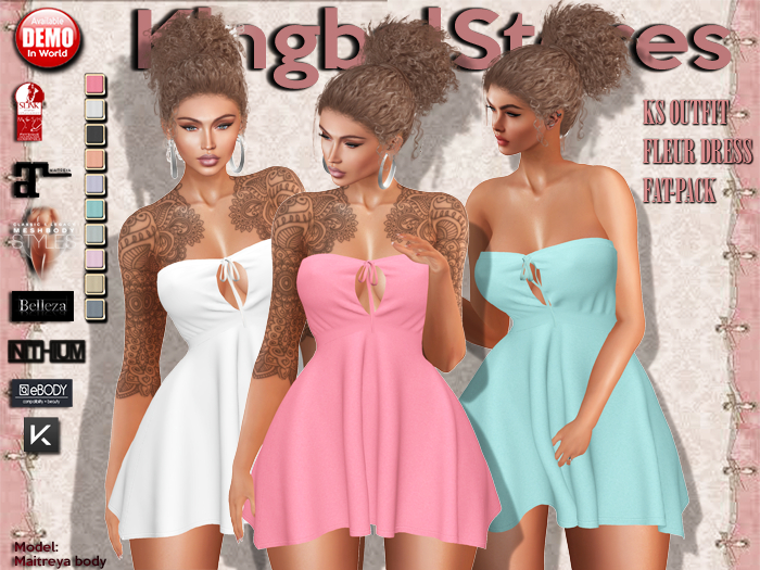 KS OUTFIT FLEUR DRESS FAT-PACK