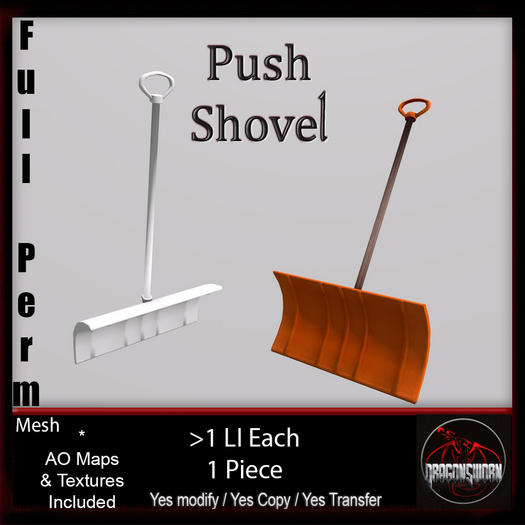 Full Perm Push Shovel