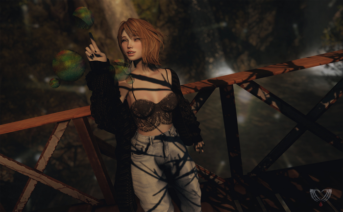 .MurDevil. Bubbles Pose w/Bubbles
