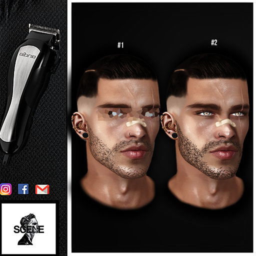 [21] YUNGBLOOD FACIAL HAIR LEL EVO X