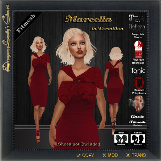Marcella in Vermilion