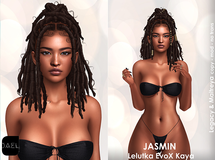 Jasmin Shape for Lelutka EvoX - Kaya