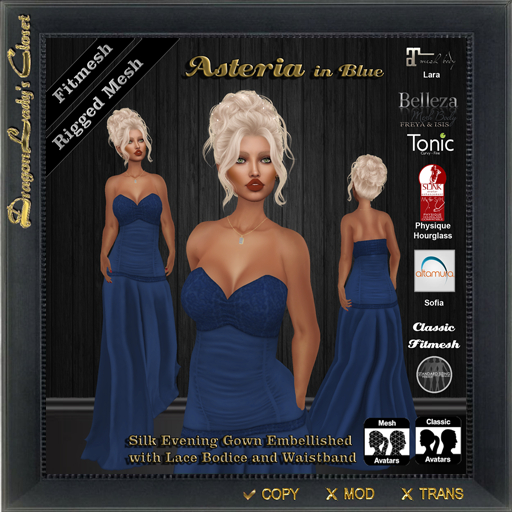 Asteria in Blue