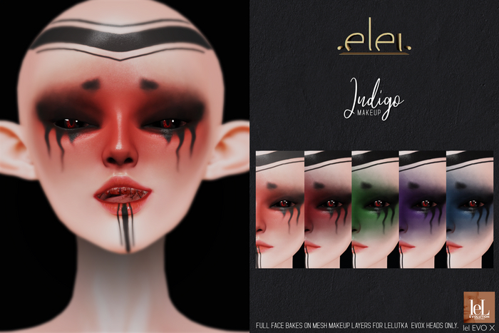 .E l e i. - Indigo (Makeup) / EVOX