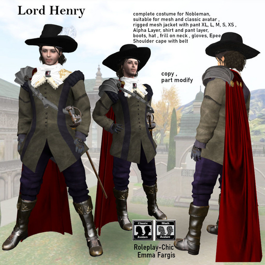 RP-Chic Lord Henry -Ranger