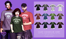 - sixx - Camp Counselor Shirt - {FATPACK}