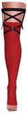 Limited Addiction - Hailey Stockings - Red