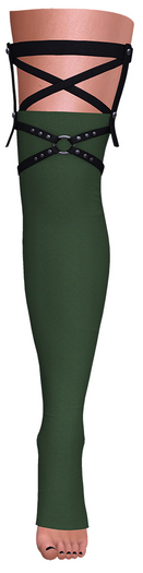 Limited Addiction - Hailey Stockings - Green