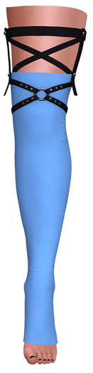Limited Addiction - Hailey Stockings - Blue