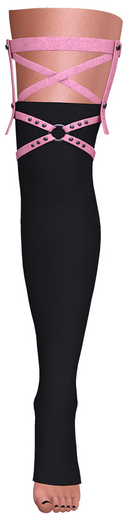 Limited Addiction - Hailey Stockings - Black