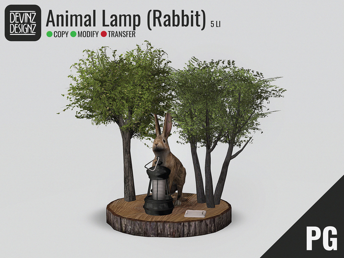 Rabbit Lamp