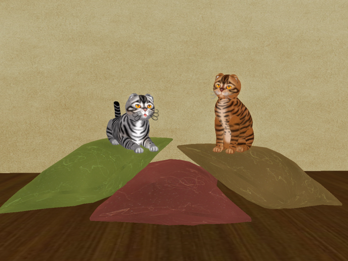 KittyCats Interactive Throw Pillows