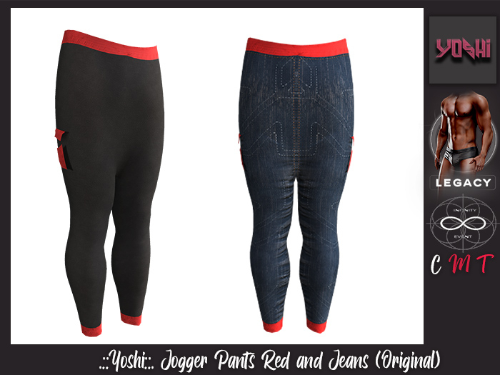 .::Yoshi::. Jogger RED&Jeans Legacy Original