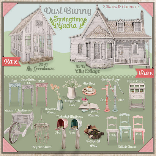 dust bunny . flower cabinet