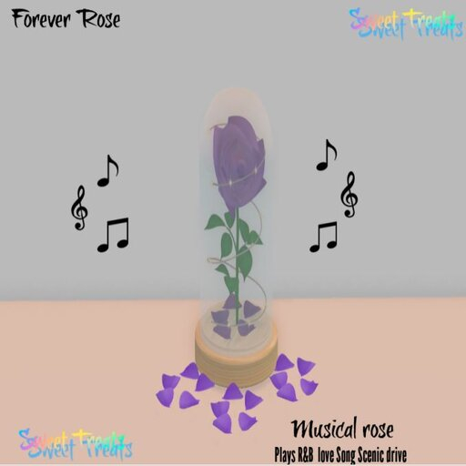 Sweet treats Forever Rose-Purple -Boxed