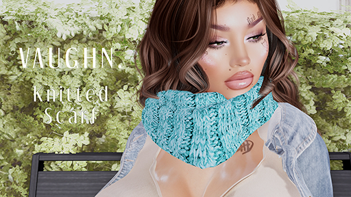 //VAUGHN. - Knitted Neck Scarf - Color Pack 2