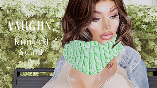 //VAUGHN. - Knitted Neck Scarf - Color Pack 3