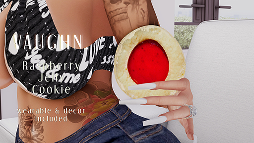 //VAUGHN. - Raspberry Jelly Cookie