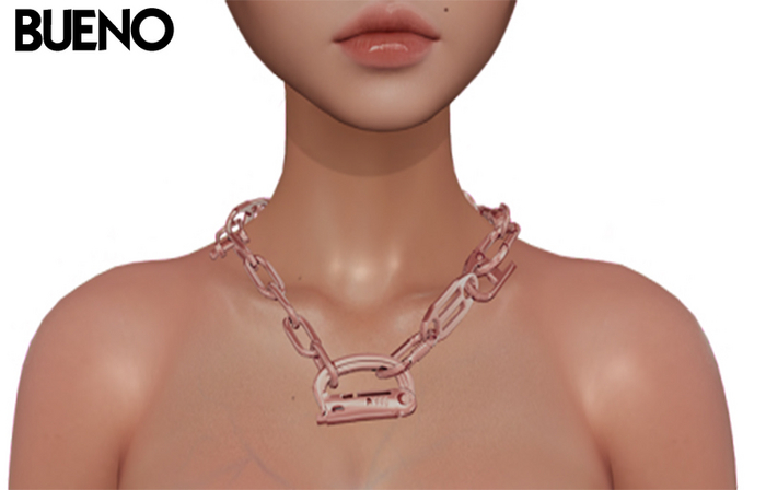 BUENO-Jase Necklace-Pink