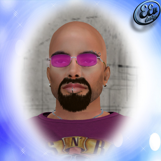 Male Mesh Circle Beard