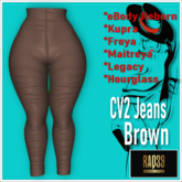[R39] CV2 Jeans- Brown