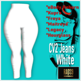 [R39] CV2 Jeans- White