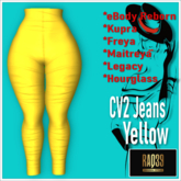 [R39] CV2 Jeans- Yellow