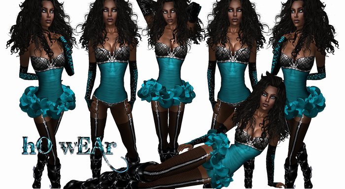 H:: Precious teal ::H