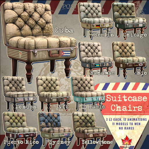 Trompe Loeil - Suitcase Chair Rio de Janeiro