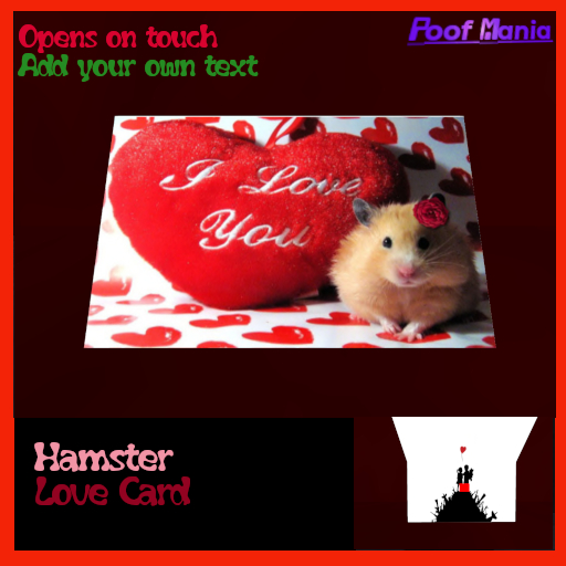 Hamster Love Card