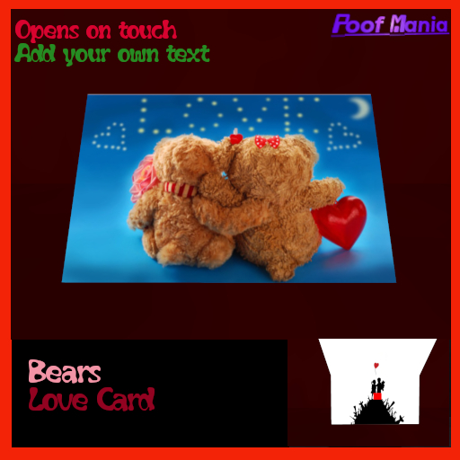 Bears Love Card