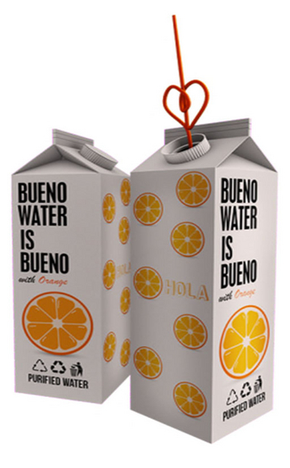 BUENO-BUENO WATER -Orange