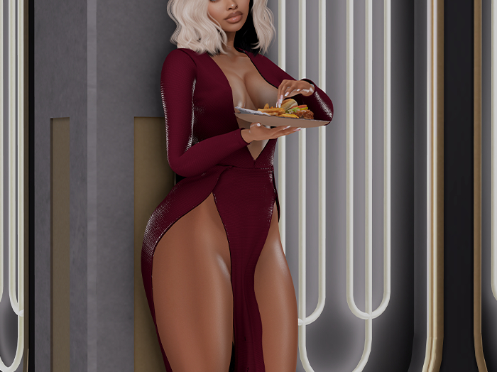 :RF: PD Dress Wine