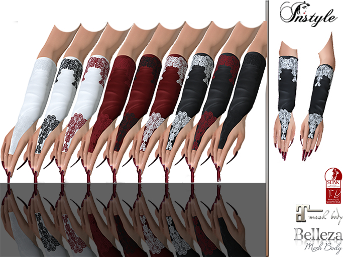 InStyl -Gloves-BENTO v2.1(Maitreya ,Slink ,Belleza)