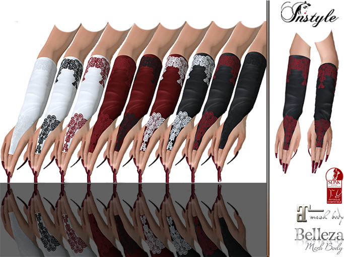 InStyl -Gloves-BENTO v2.2(Maitreya ,Slink ,Belleza)