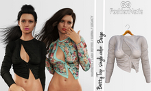 Betty Top Beige - Maitreya Lara, Lara Petite, Kupra Original, Legacy - FashionNatic