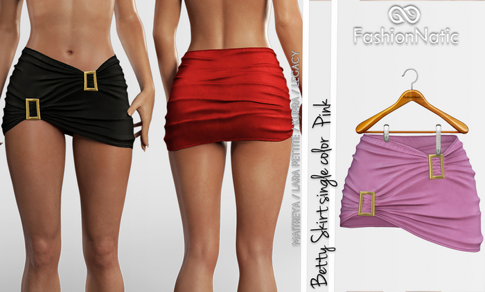 Betty Skirt Pink - Maitreya Lara, Lara Petite, Kupra Original, Legacy - FashionNatic