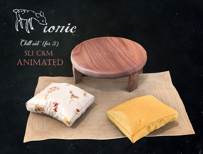 ionic : Chill out - (for 2)