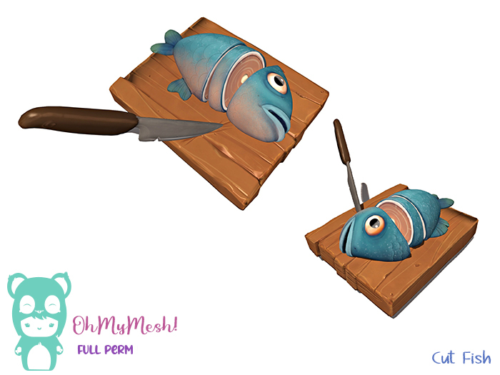 OhMyMesh! Cut Fish - Full Perm Mesh