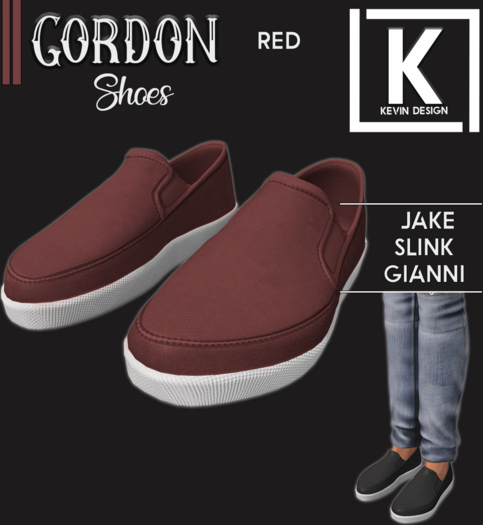 [K.D] Gordon Shoes [Red]