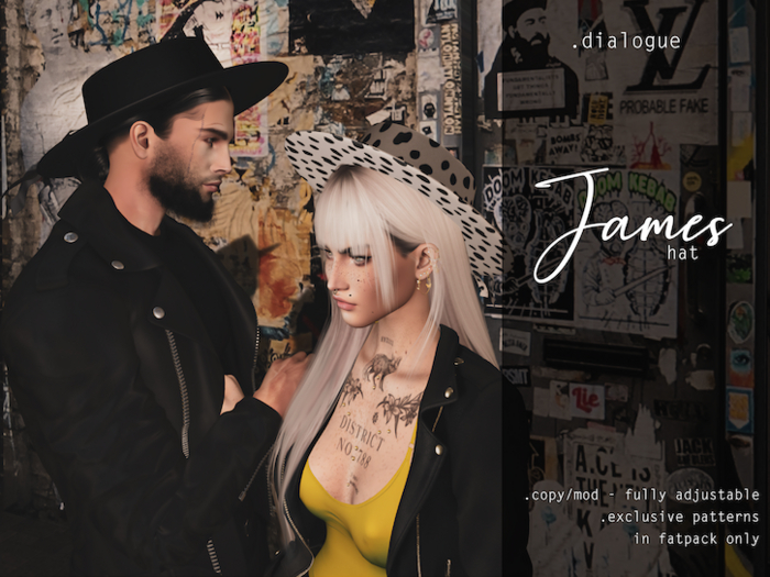 Dialogue JAMES hat unisex - Solid pack