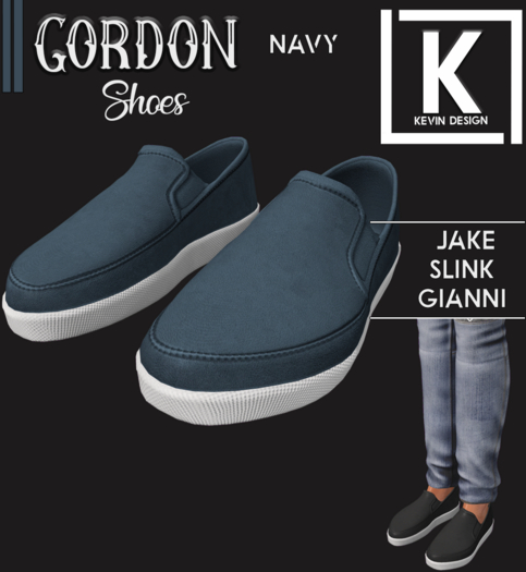 [K.D] Gordon Shoes [Navy]