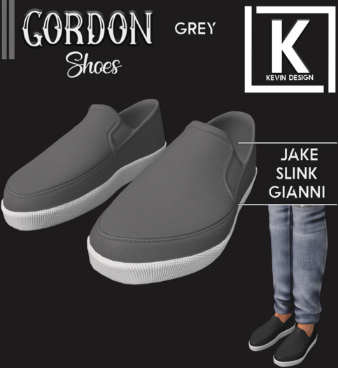 [K.D] Gordon Shoes [Grey]