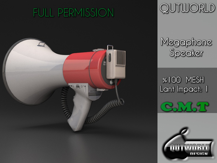 .::QUTWORLD Megaphone Speaker::.FP 
