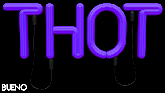 BUENO-Thot Sign-Purple