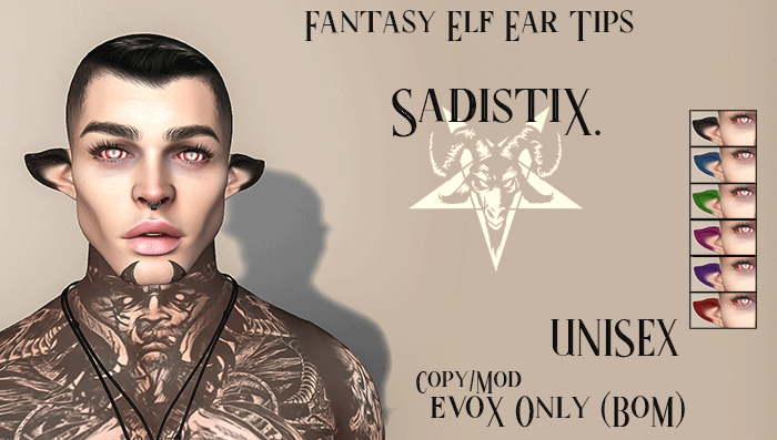 [SX] Fantasy Elf Ear tips