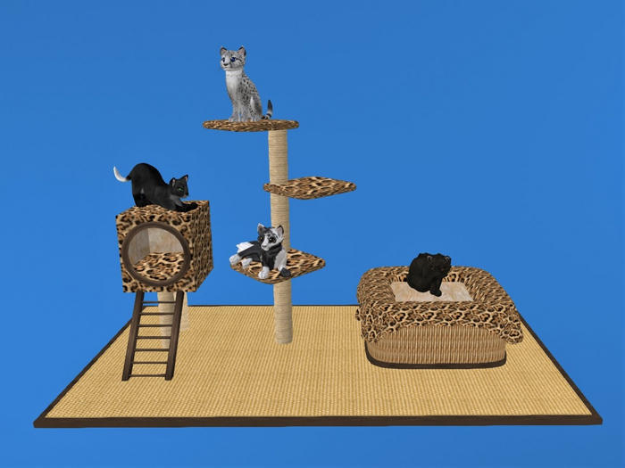 Cat Tree with Bed, Kitten Tree, Cat Condo, Scratching Post(Update 2022)