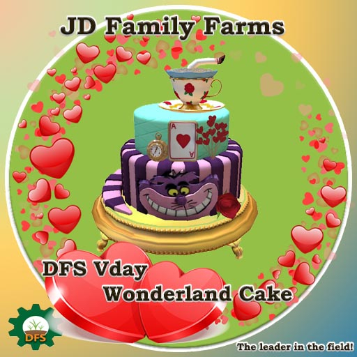DFS Vday Wonderland Cake - Special Valentine's Day Celebration 