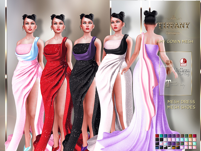 ::TD:: Amy Gown {Mesh}