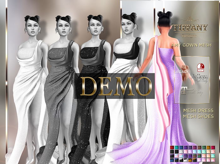 ::TD:: Amy Gown {Mesh} DEMO